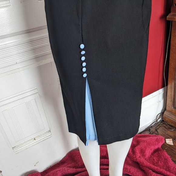 Bettie Page Clothing Retro Wiggle Dress NWT - Picture 11 of 14